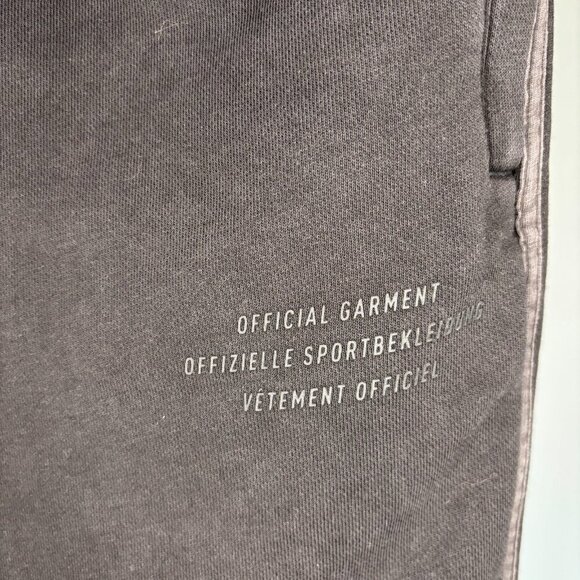 ADIDAS Manchester United Sweatpants Mens L Official Garment Black Red Drawstring - Picture 4 of 7